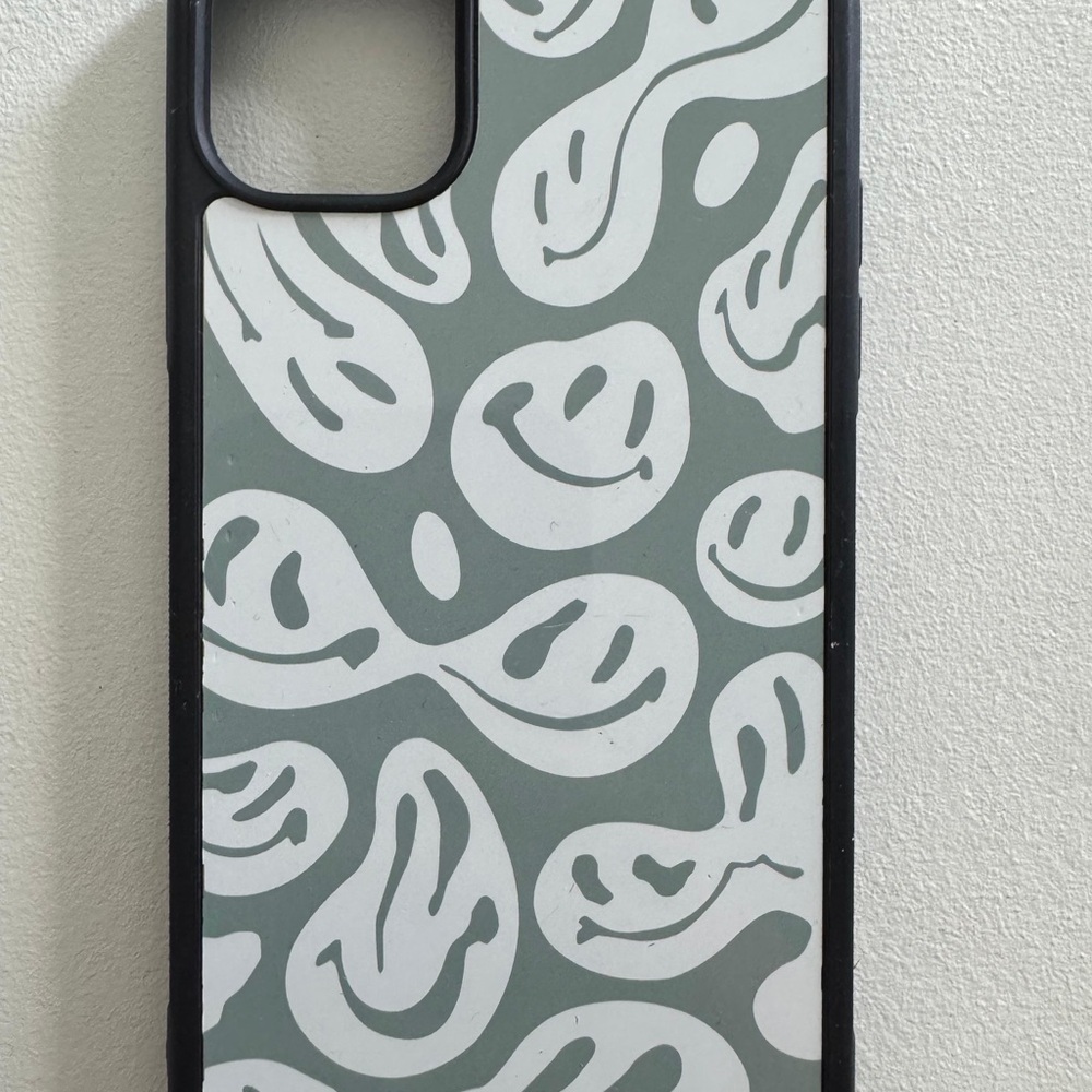Stylish Black and Sage Green iPhone 11 Case